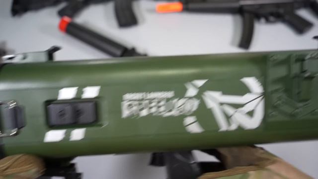 M202 Rocket launcher Toy Gun - Airsoft - Mac10 - SIG MPX - MP5 - Colt Anaconda - Toy Guns Collectio смотреть онлайн