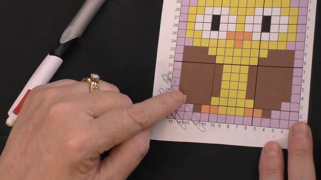 C2C Fall Graph-along Square #2 Part 1 (Left-handed) смотреть онлайн