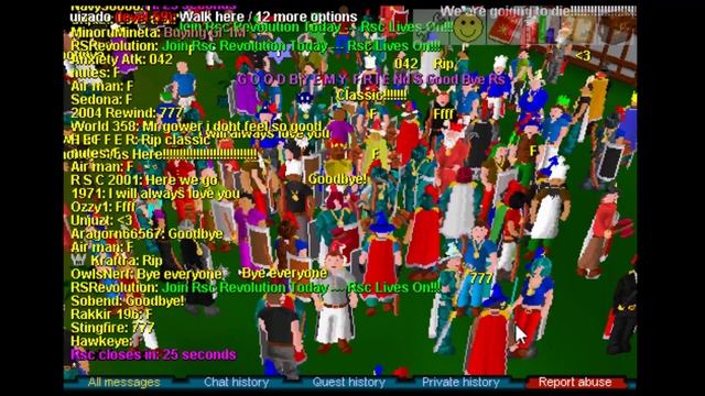 The final minute of Runescape Classic смотреть онлайн
