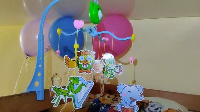 Музыкальная карусель на кроватку смотреть онлайн