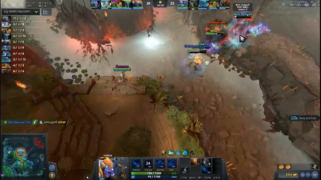Dota 2 - SPOONER РВЕТ ПАБ НА ТИНКЕРЕ смотреть онлайн