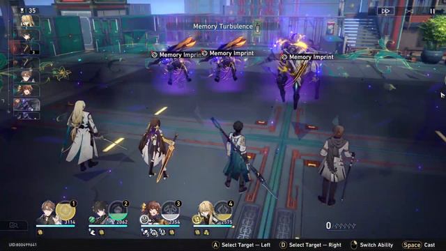 Memory of Chaos Version 1.1 Floor 1 - 3 Stars | Honkai Star Rail смотреть онлайн