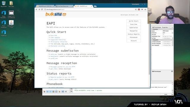 How to Send SMS' Using Java and Netbeans смотреть онлайн
