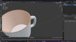 Как сделать кружку в Blender 3.0.0?