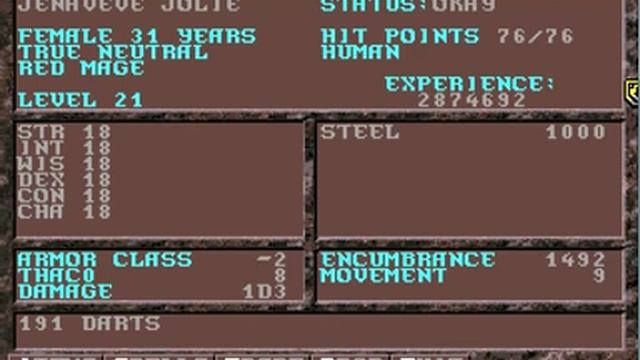 Let's Play The Dark Queen of Krynn part 001 смотреть онлайн