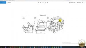 Построение 3D модели по чертежу в Компас3D