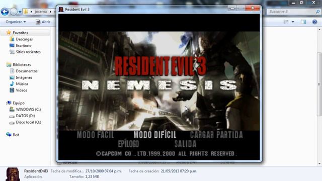 DESCARGAR RESIDENT EVIL 3 NEMESIS смотреть онлайн