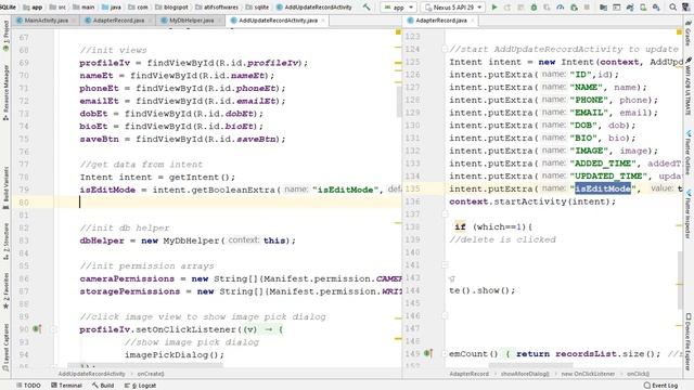 SQLite Android Course | Part 03 | Edit Records смотреть онлайн