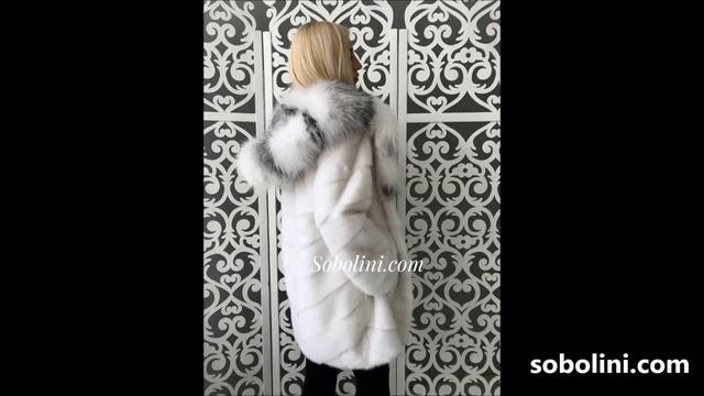 Эксклюзив! В одном размере в наличии! Белая Шуба с полярной лисой, люкс коллекция смотреть онлайн