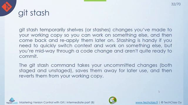 Mastering Version Control with Git - Intermediate part (B) смотреть онлайн