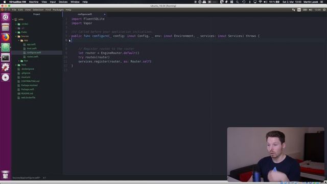 How To Set Up A Vapor 3 Project (Linux) смотреть онлайн