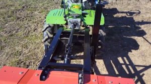 Обзор фрезы на минитрактор.