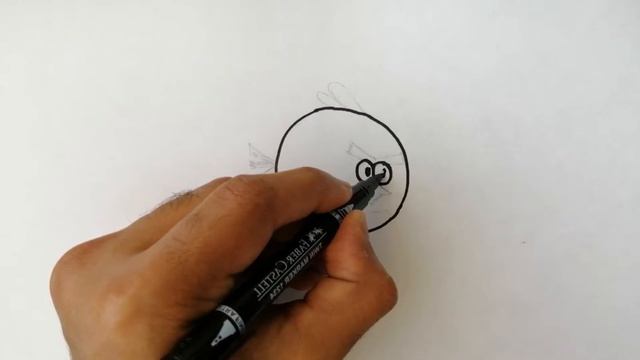 Angry bird drawing | Drawings for kids смотреть онлайн
