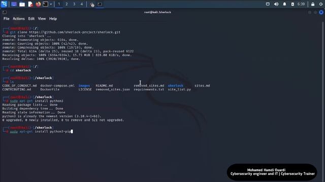 How to find social media accounts with Sherlock смотреть онлайн