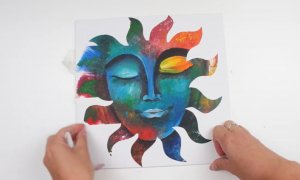 Как нарисовать будду