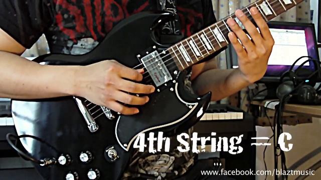 Drop C Guitar Tuner by WHIN [C-G-C-F-A-D] смотреть онлайн