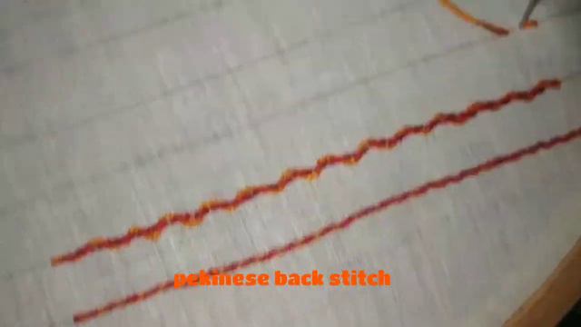 Outline Stitch 2( Back Stitch)