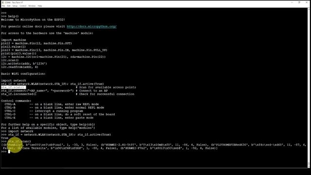 ESP32 WiFi Setup In Micropython