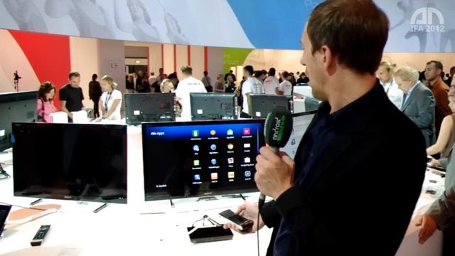 Sony NSZ-GS7 - Google TV Set-Top-Box - Hands-On - IFA 2012 - androidnext.de смотреть онлайн