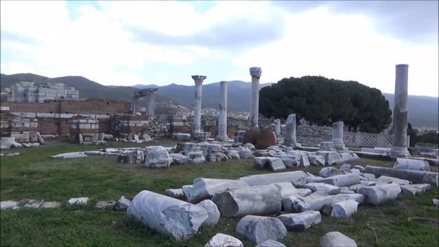 Basilica of St. John, Selçuk, İzmir, Ionia, Turkey, Asia смотреть онлайн