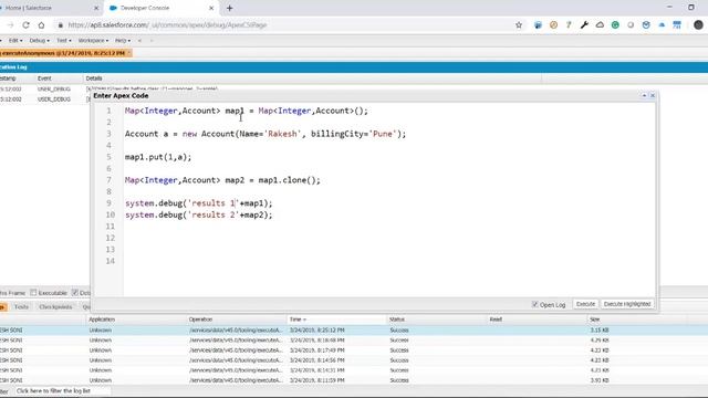 Apex Map methods clear clone deepclone containskey PART 2 смотреть онлайн