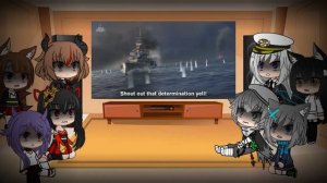 Azur lane react to World of Warships (WOWS) AMV - High Free Spirit (Haifuri)