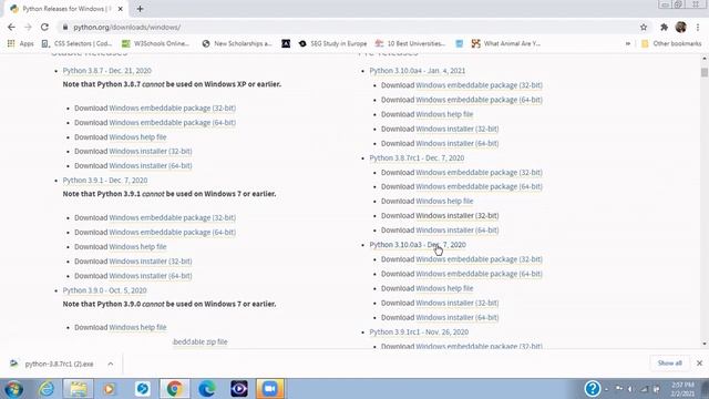 Python Tutorial - How to Download and Install Python on your PC смотреть онлайн