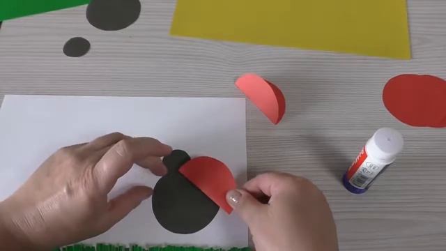 БОЖЬИ КОРОВКИ ОБЪЕМНАЯ АППЛИКАЦИЯ своими руками ПОДЕЛКИ с ДЕТЬМИ DIY смотреть онлайн