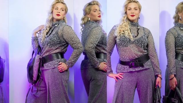 Женская одежда больших размеров. Коллекция ОСЕНЬ-ЗИМА 2013-2014. от EVA collection. Мода для полных смотреть онлайн