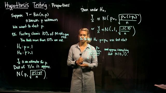 8. Hypothesis Testing: One Proportion смотреть онлайн