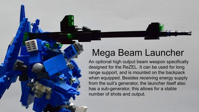Lego Gundam MOC + Animation - ReZEL Commander Type смотреть онлайн