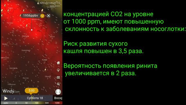 СМОГ в Киеве. Концентрация СО2☢️⚠️Опасно? смотреть онлайн