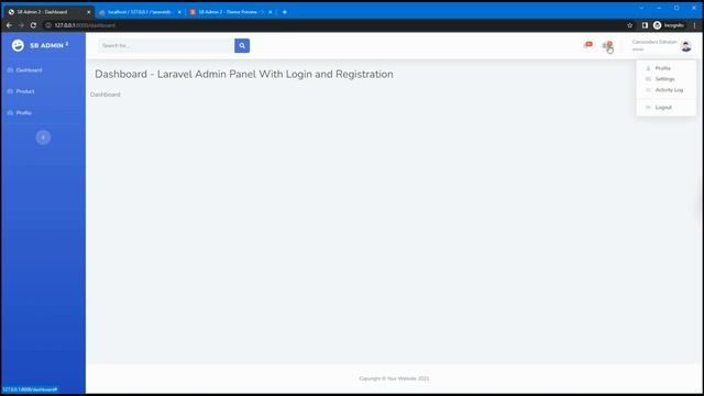 Laravel 10 CRUD (Create, Read, Update and Delete) with admin and Custom Login register смотреть онлайн
