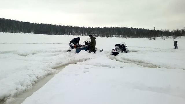 Зимняя рыбалка на Кольском. Март 2012 смотреть онлайн