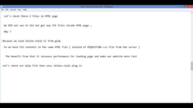 Add CSS contents to the same html file to increase performance смотреть онлайн