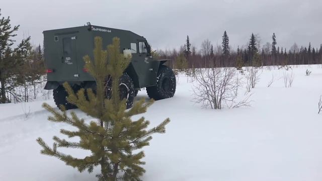 Вездеход Зырянин-111. Автоматом по бездорожью. смотреть онлайн