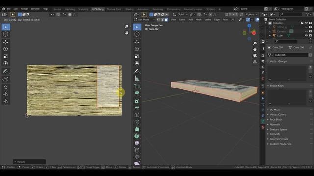 BLENDER 2.93 пробую сделать пачки денег смотреть онлайн