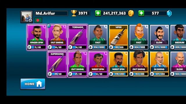 Stick Cricket LIVE (How to choose Bowlers/BAT/Tips to choose THE 4 bowlers and BAT) #StickCRicket смотреть онлайн