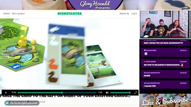 Kickstarter Board Games - Namiji, AlderQuest, Ducks in Tow, and Zoned Out! смотреть онлайн