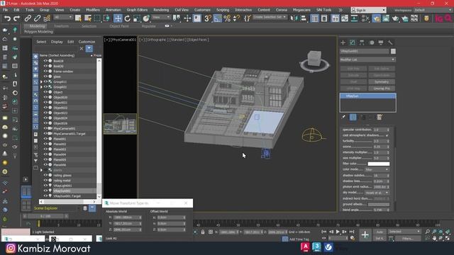 Architectural Visualisation, Full Course 20, Realistic Render | Tutorial AutoCad, 3DsMax, V-Ray смотреть онлайн
