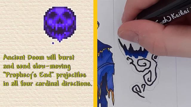 Terraria DRAWING - Ancient Doom смотреть онлайн