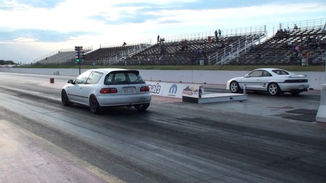 Honda Civic vs Toyota MR2 смотреть онлайн