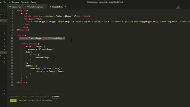 12.- Curso de Vue.js con el CLI 3. Organizar los Componentes. смотреть онлайн