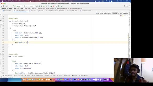 ? #38 Custom Toggle Button in Jetpack Compose hindi. смотреть онлайн