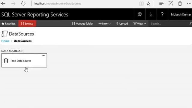 SSRS - How to deploy a report on Report Server смотреть онлайн