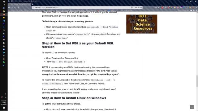 Install Windows Subsystem for Linux (WSL2) and Ubuntu on Windows 10 Home & Windows 10 Pro смотреть онлайн