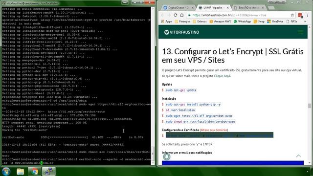 Configurar o Let’s Encrypt | SSL Grátis em seu VPS | Linux смотреть онлайн