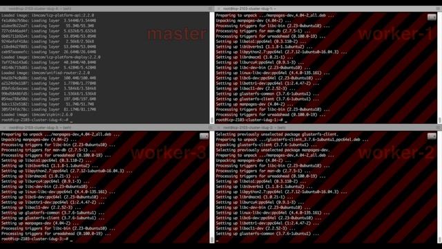 Installing ICP 2.1.0.3 Enterprise Edition with GlusterFS on Power смотреть онлайн