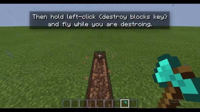 How to destroy blocks VERY fast in Minecraft Windows 10 Edition Beta (No mods, apps) glitch смотреть онлайн