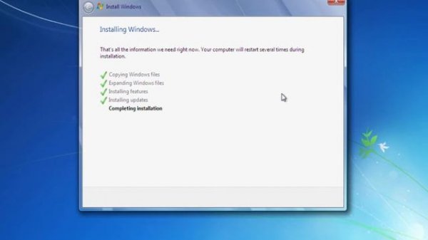 How to install Windows 7